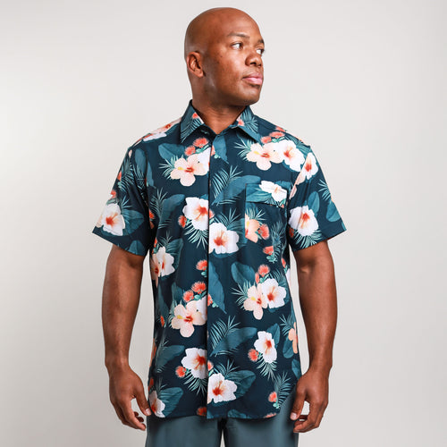 Aloha Shirt Recycled Rash Guard - Unisex