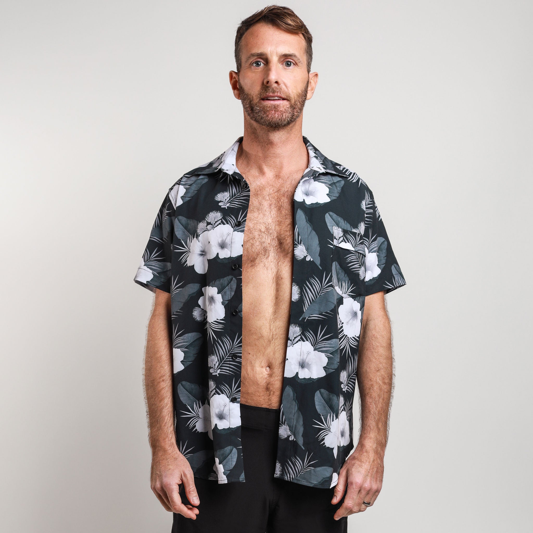 Aloha Shirt Recycled Rash Guard (Unisex) I Hakuna Wear