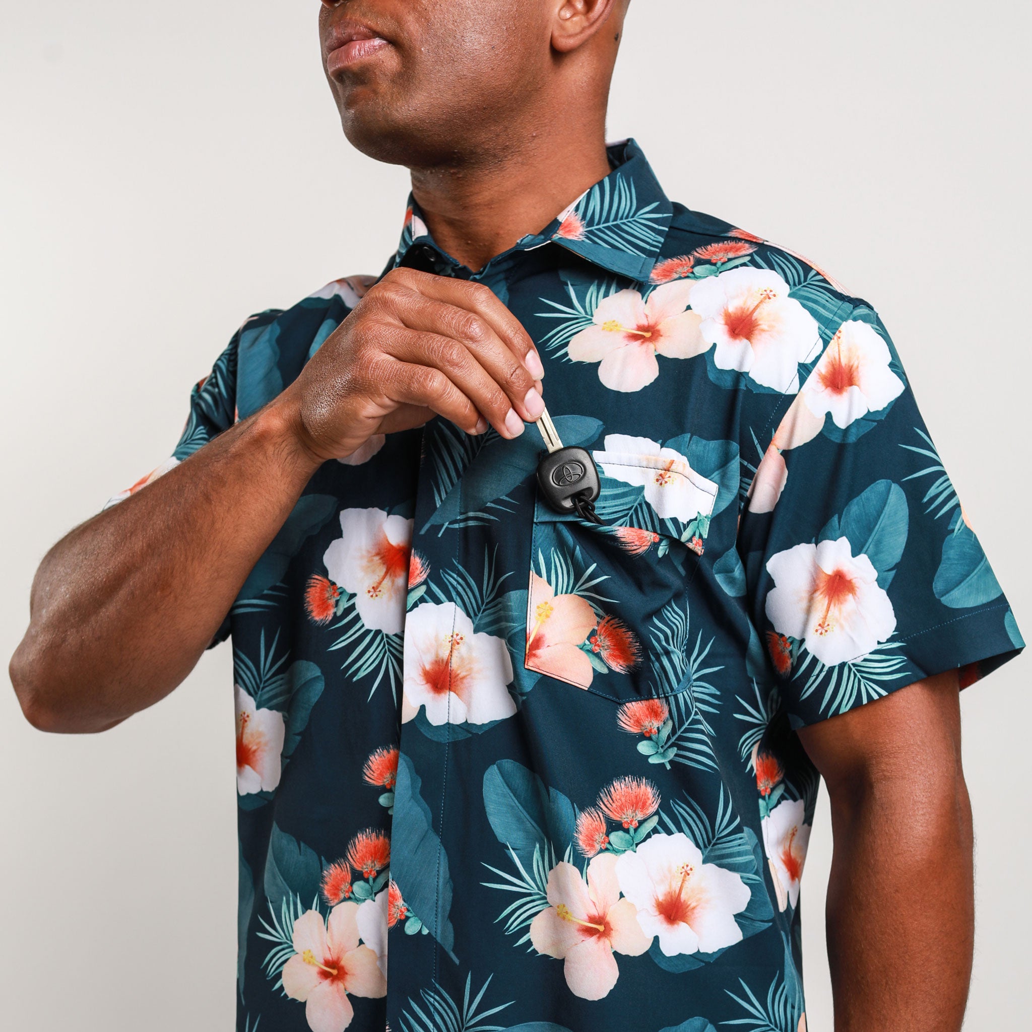 Aloha Shirt Recycled Rash Guard (Unisex) I Hakuna Wear