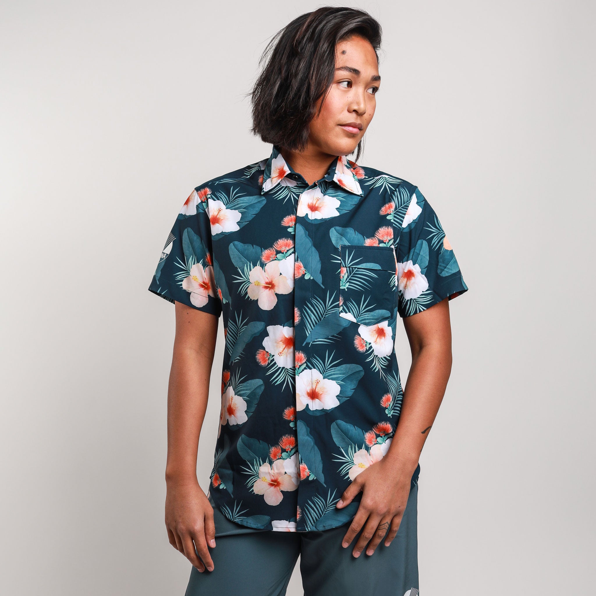 Aloha Shirt Recycled Rash Guard (Unisex) I Hakuna Wear