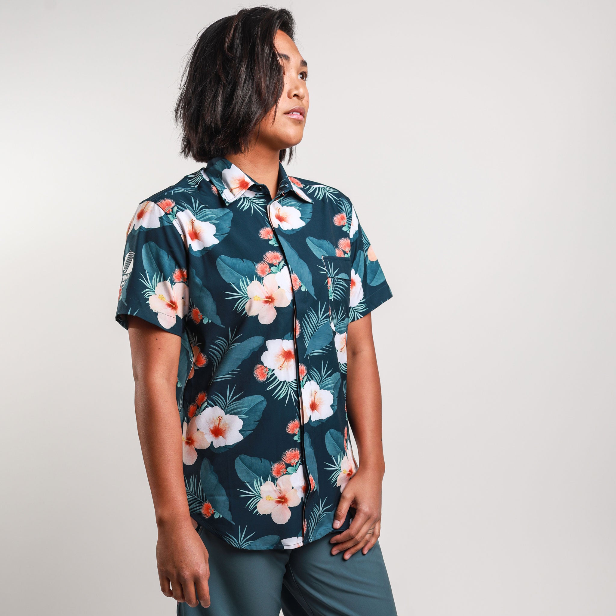 Aloha Shirt Recycled Rash Guard (Unisex) I Hakuna Wear