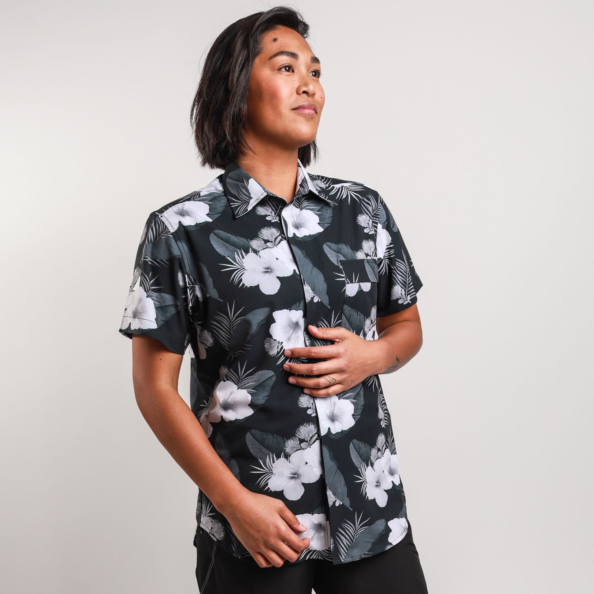 Aloha Shirt Recycled Rash Guard (Unisex) I Hakuna Wear