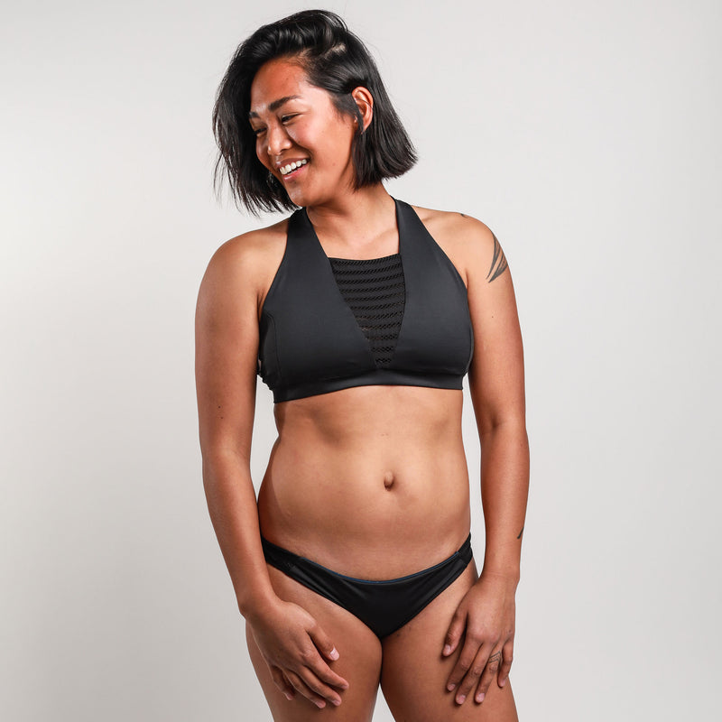 Sunset Athletic Bikini Bottom - Reversible